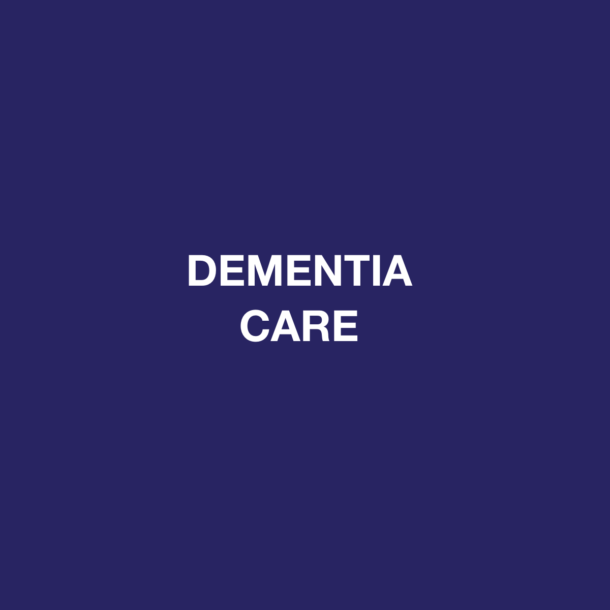 Dementia Care 